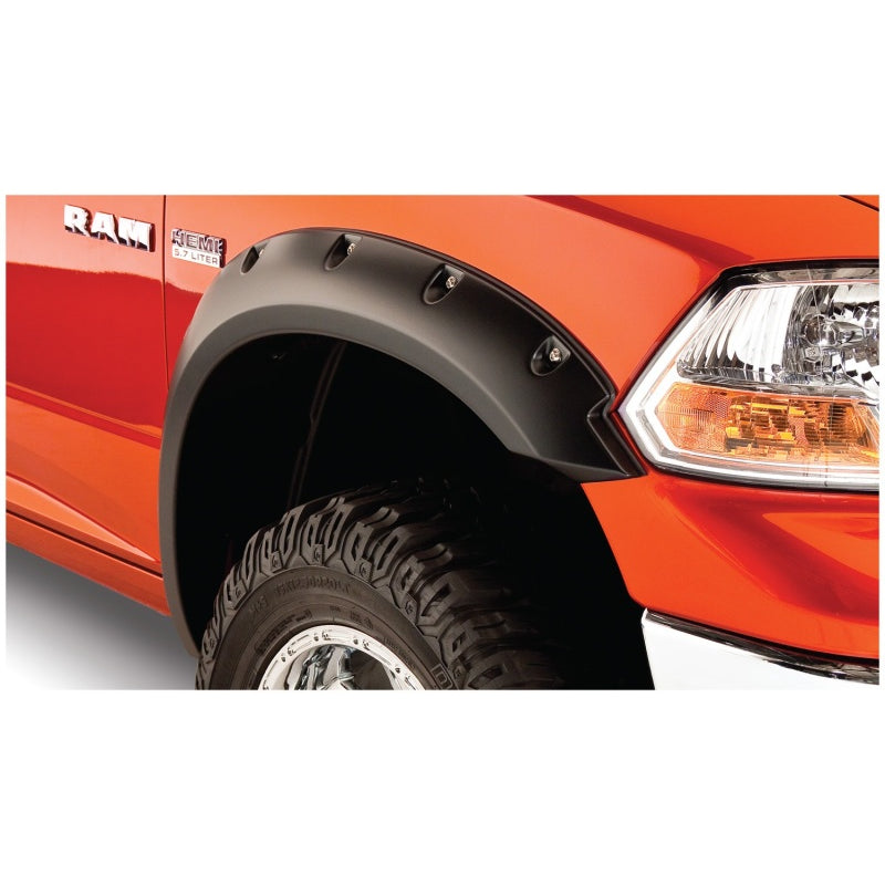 Bushwacker Pocket Style Front / Rear Fender Flare - 2.6 in Wide Front