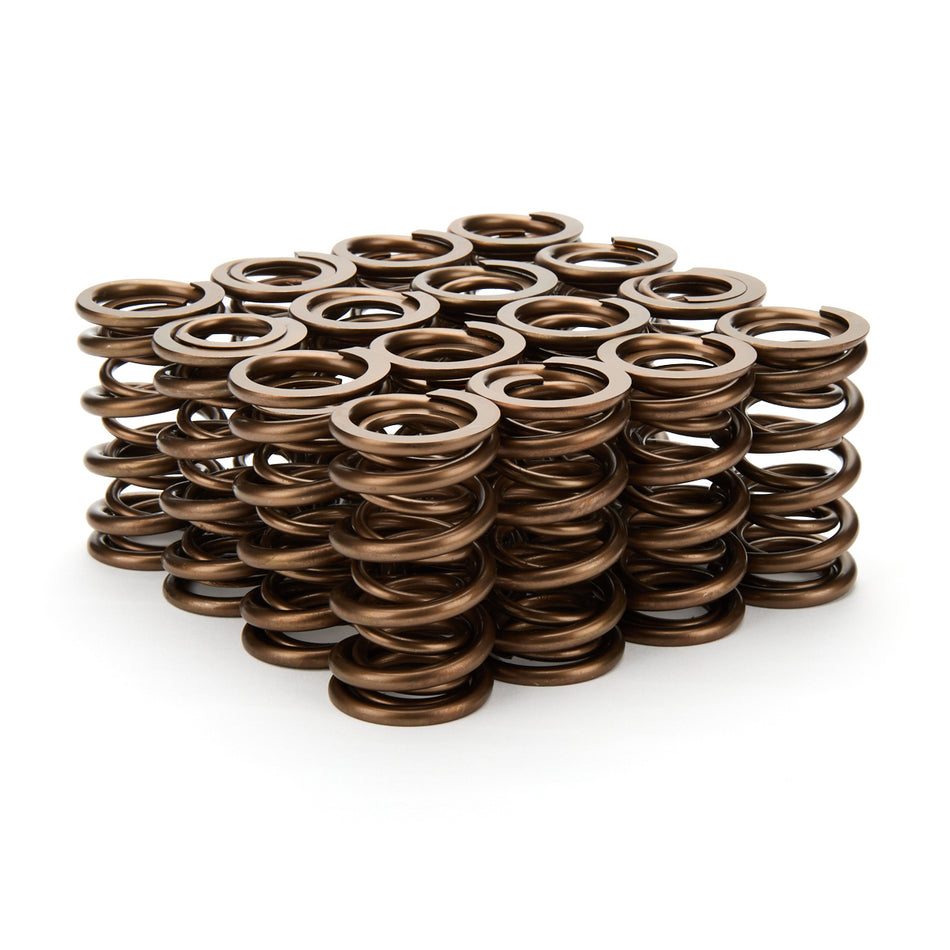 Straub Technologies Dual Valve Spring - 370 lb/in Spring Rate - 1.200 in Coil Bind - 1.290 in OD (Set of 16)