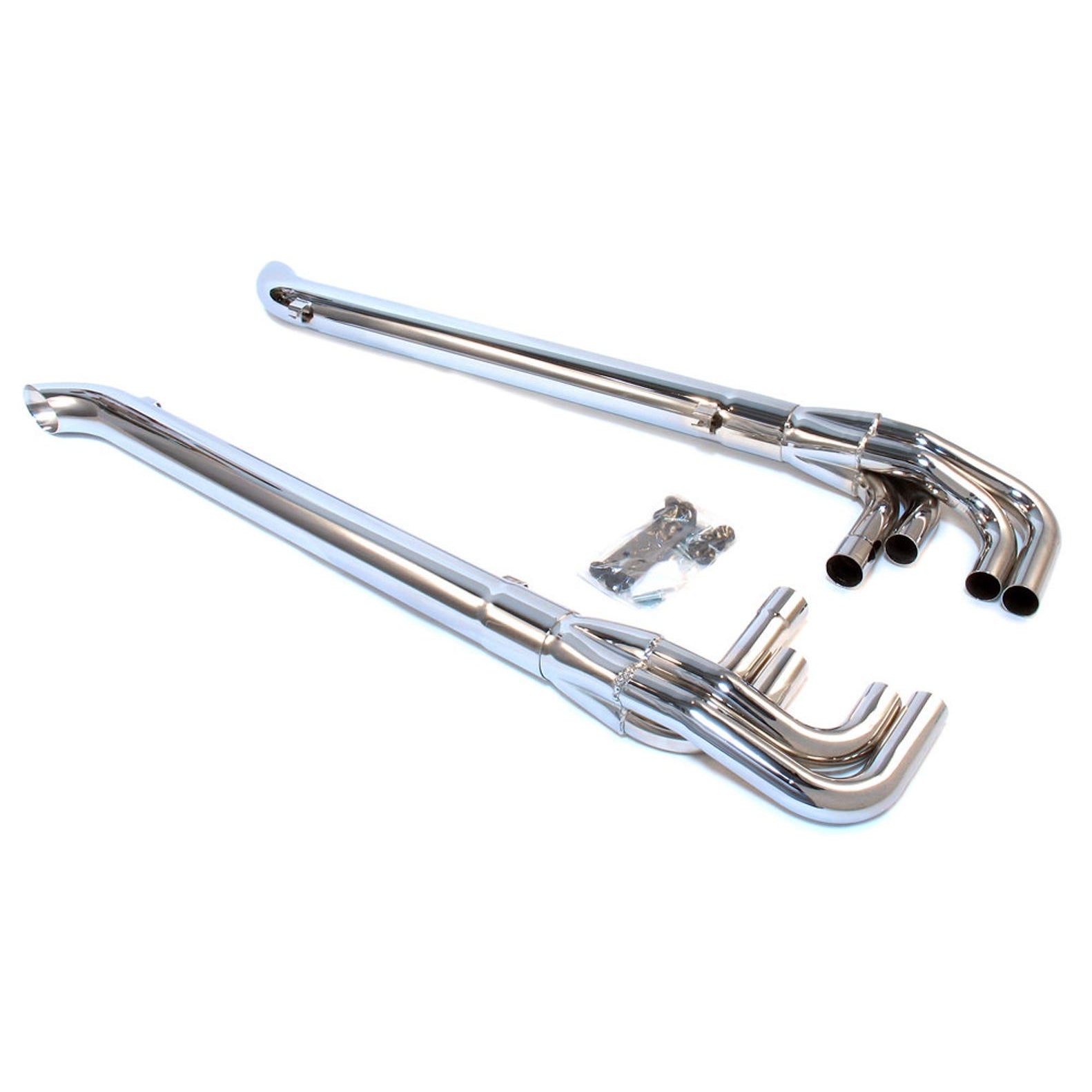 Patriot Chrome Lake Pipes - 63"