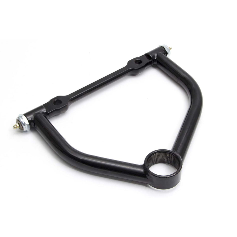 UB Machine 19 Series Tubular Control Arm - Upper - 8.000 in Long - 1-1/4 in Offset - Screw-In Ball Joint - Black Powder Coat - GM A-Body / G-Body