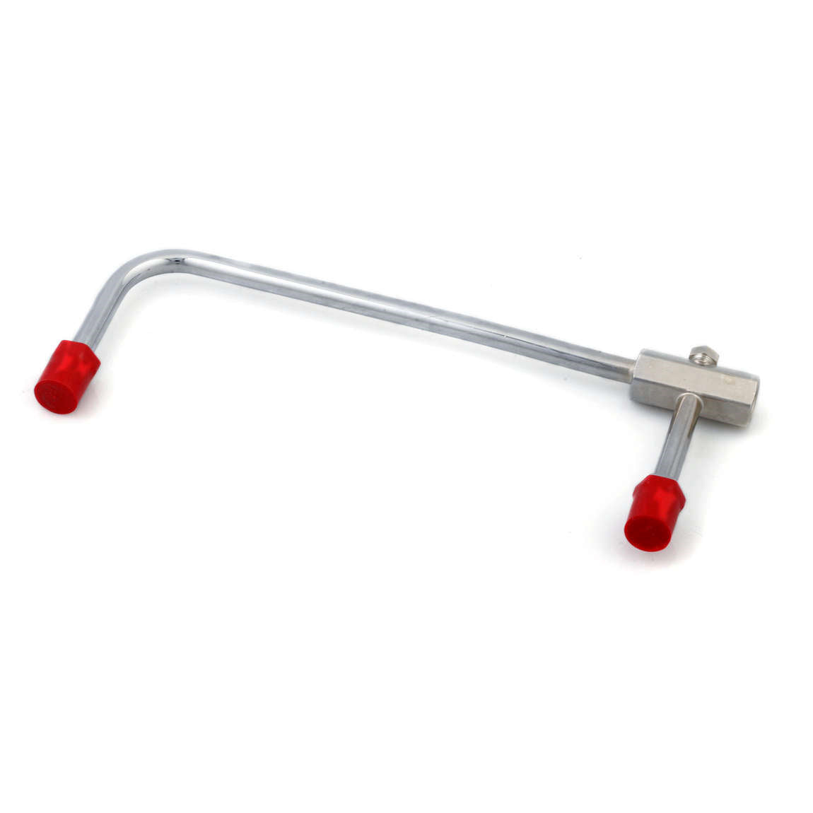 Holley Carburetor Fuel Line - 5/8-18 in Female Inlet - 5/8-18 in Dual Outlets - Chrome - Holley 4160 Carburetors