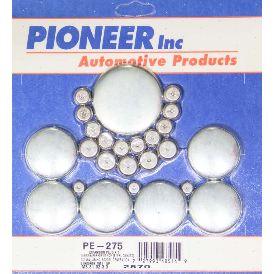 Pioneer BBC Gen V Freeze Plug Kit - Marine