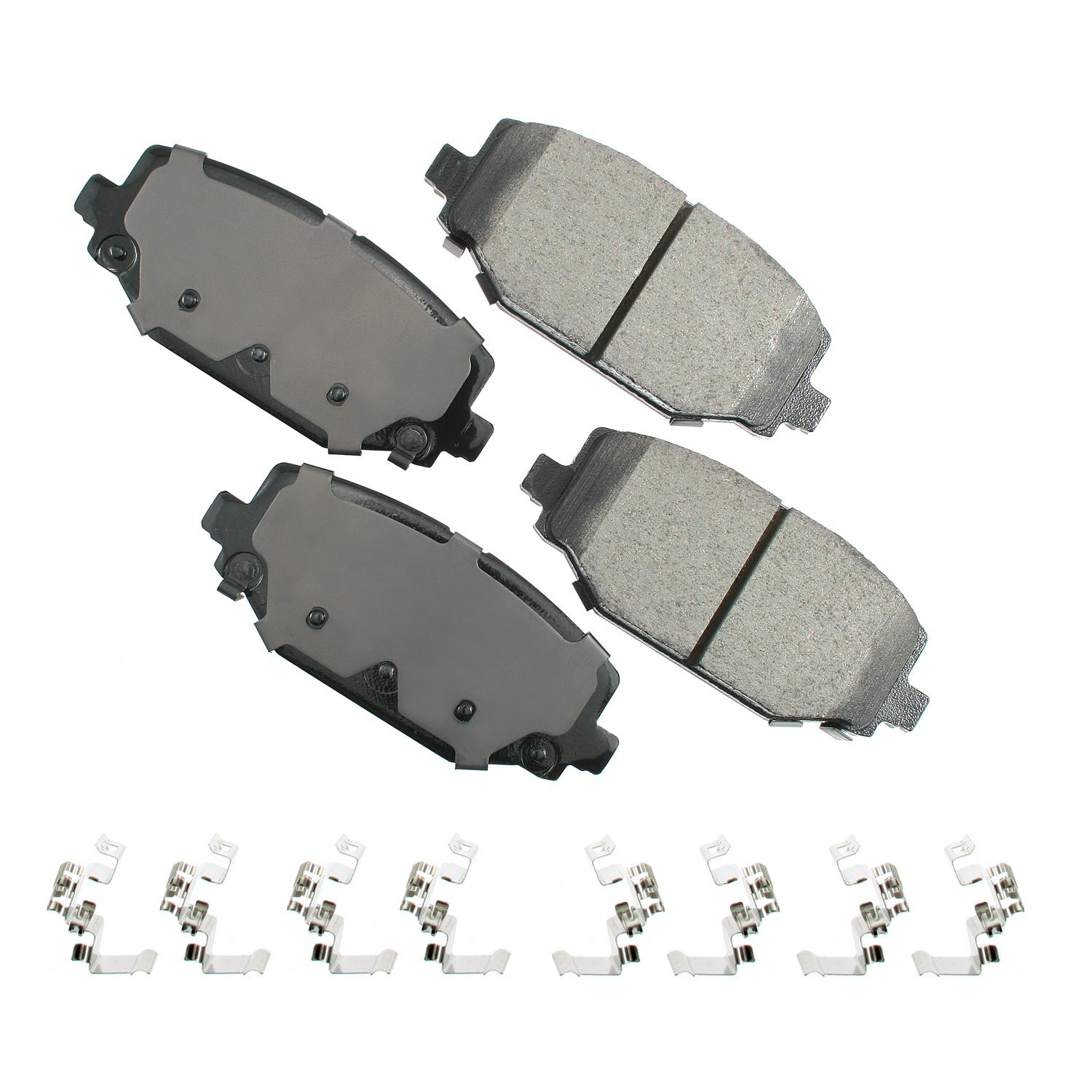 Akebono Brakes ProACT Rear Brake Pads - Dodge/Chrysler/Volkswagen 2012-2018 (Set of 4)