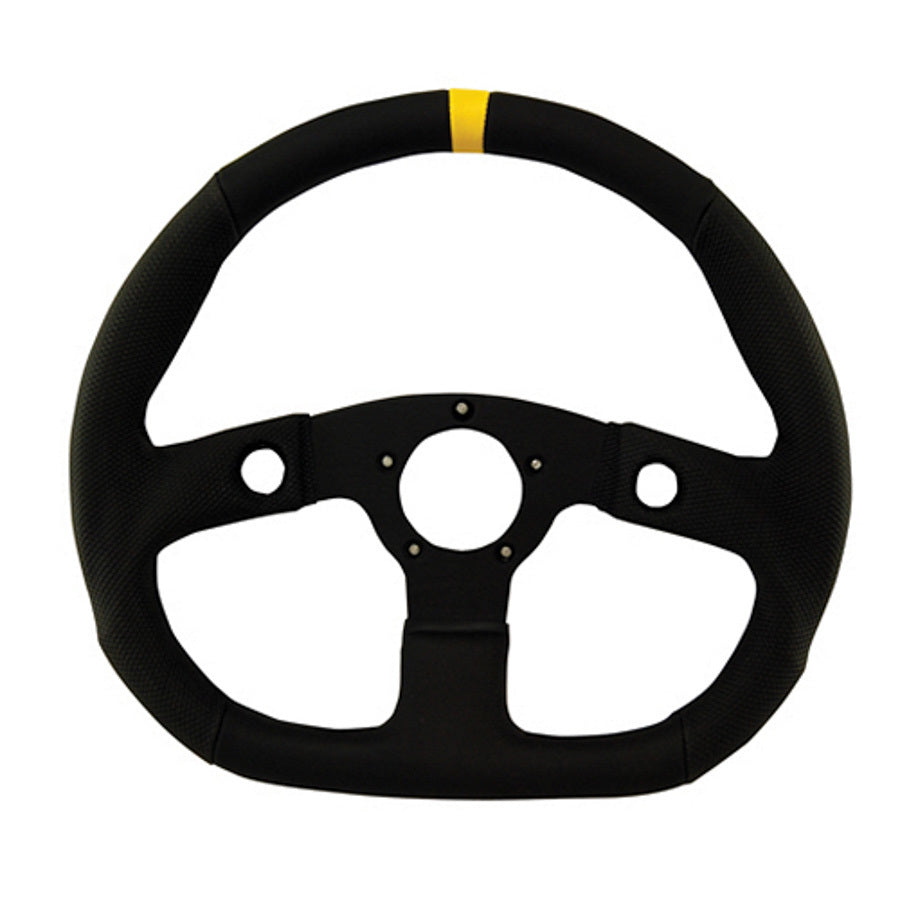 Grant Performance GT D - Shaped Steering Wheel - 13 3/4" - Black