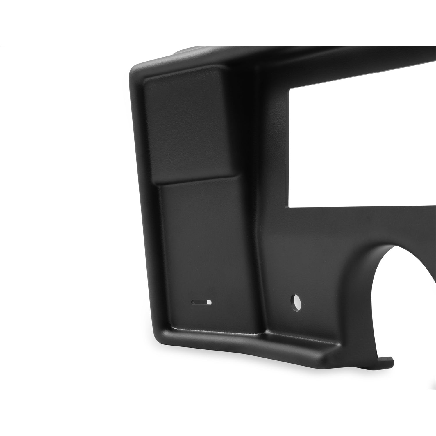 Holley EFI Gauge Mounting Panel - Dash Bezel - Black - GM G-Body 1978-87