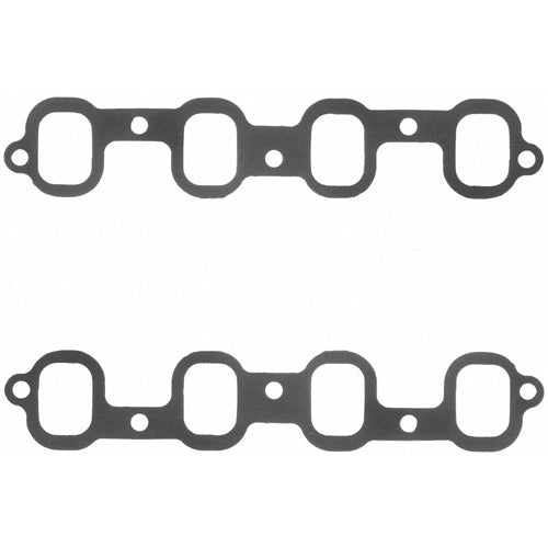 Fel-Pro Intake Manifold Gaskets - SB SB Chevy2 Mirror Port - 1.52" x 2.06" Ports - .060" Thick