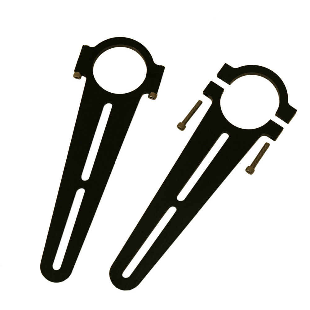 Longacre Mirror Brackets - 2" - 5-1/2" - 1-3/4" Roll Bar (Set of 2)