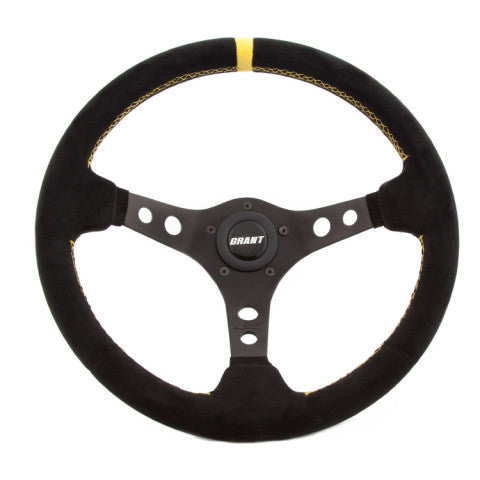 Grant Suede Series Steering Wheel - 13.75 in Diameter