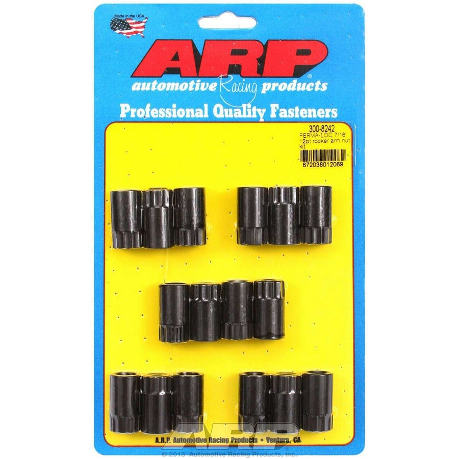 ARP Perma-Loc Rocker Arm Adjuster - For Stamped Steel Rocker Arms - 7/16"-20 Thread