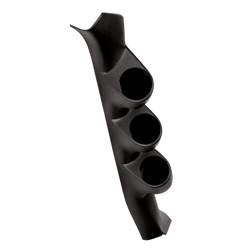 Auto Meter Pillar Gauge Pod - Three 2-1/16 in Diameter Gauges - Black - GM Fullsize Truck 1988-94