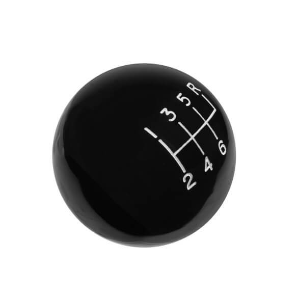 Hurst Classic 6-Speed Shift Knob - Black (3/8-16)
