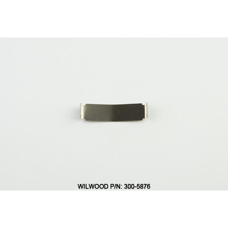 Wilwood Brake Caliper Pad Wear Plate - Stainless - Forged Narrow Dynalite/Dynapro Calipers