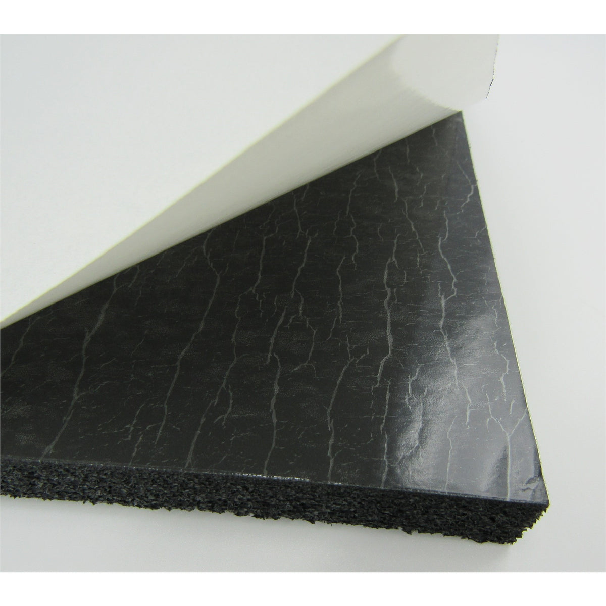 Hushmat Silencer Megabond Sound Barrier 23 x 36" Sheet 1/2" Thick Foam - Black