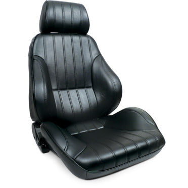 ProCar Rally 1000 Seat - Bolstered - Reclining - Right Side - Vinyl - Black