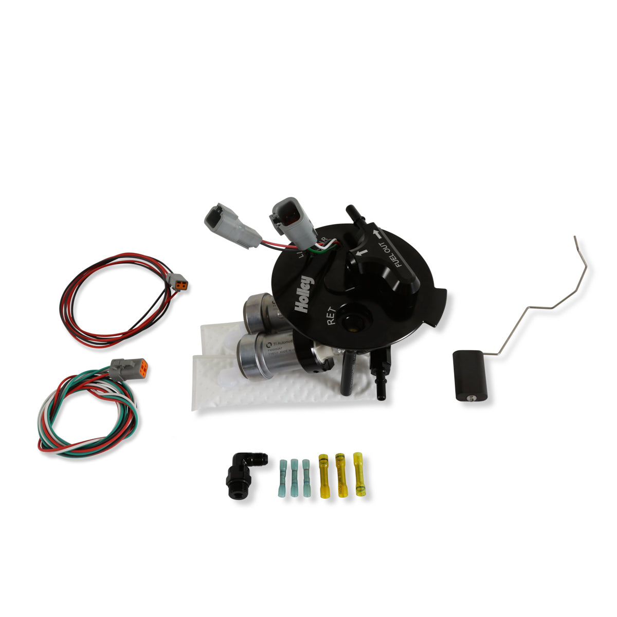 Holley Electric Fuel Pump - Dual 450 lph Pumps - Chevy Camaro 2010-15