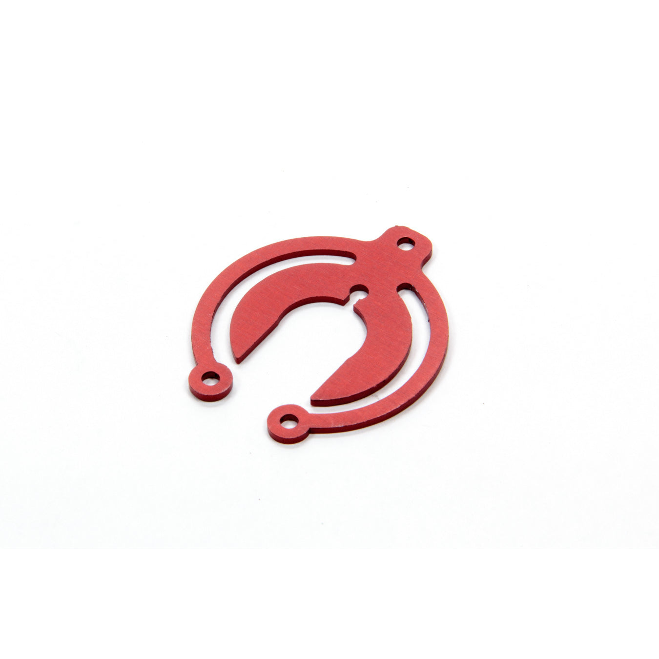 RE Suspension 1/16" Thick Bump Stop Shim 16 mm Shaft Aluminum Red - Each