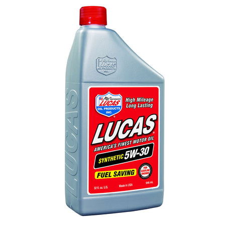 Lucas Oil Products 5W30 Motor Oil Synthetic 1 qt - Set of 6