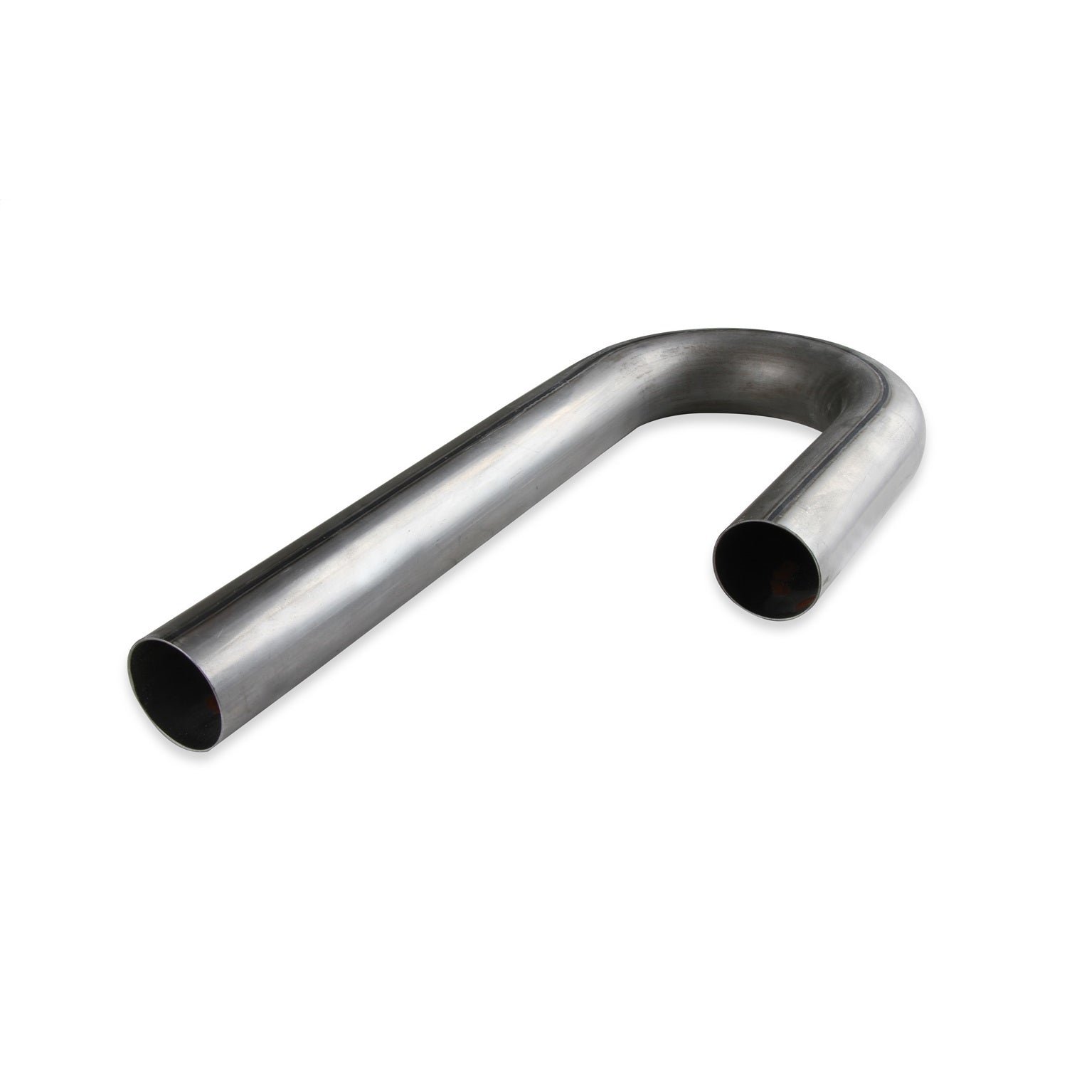 Hooker J-Bend Mandrel Exhaust Bend - 2-1/4 in Diameter - 3-1/2 in Radius - 6 x 15 in Legs - 16 Gauge