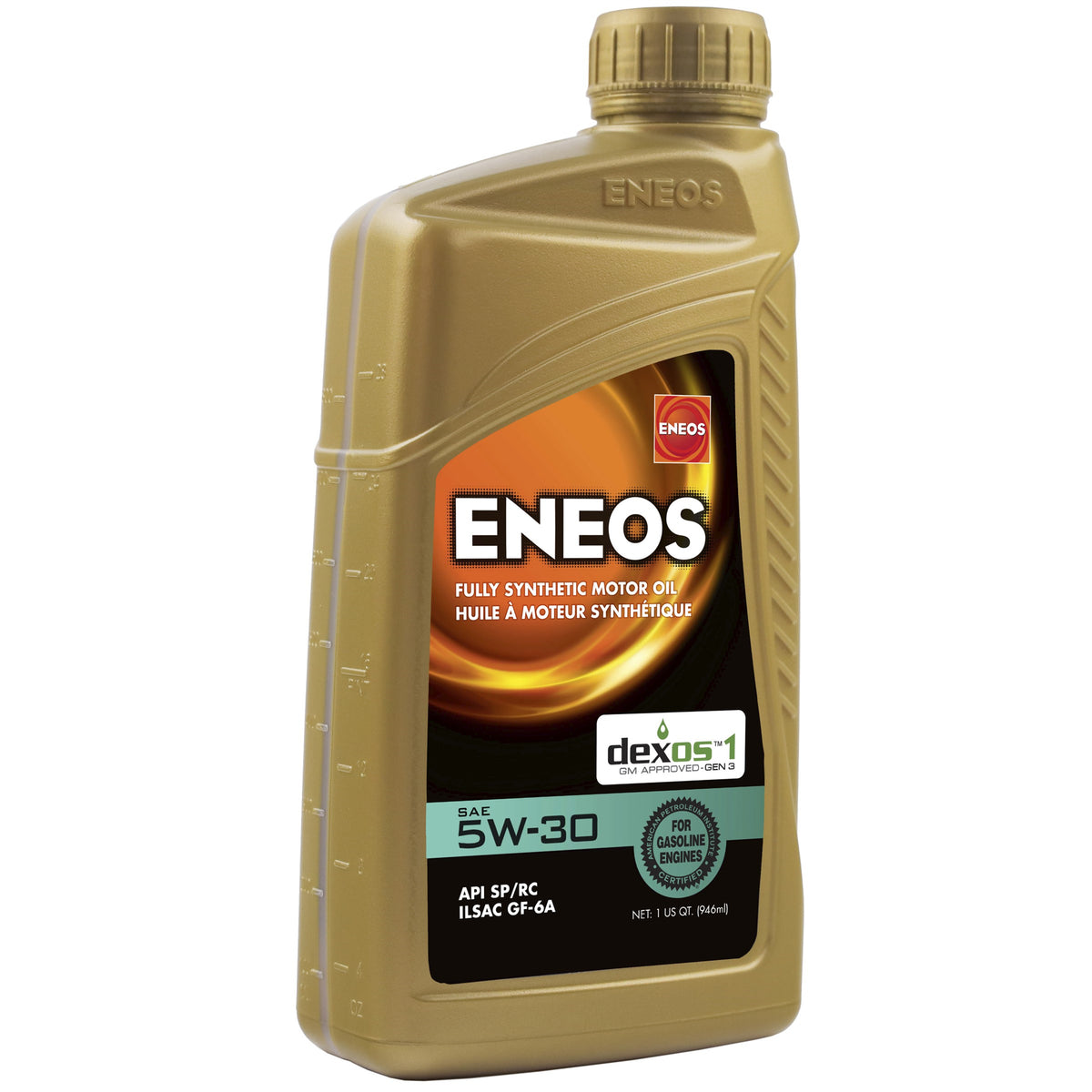 Eneos Full Synthetic Oil Dexos 1 5w30 1 Quart