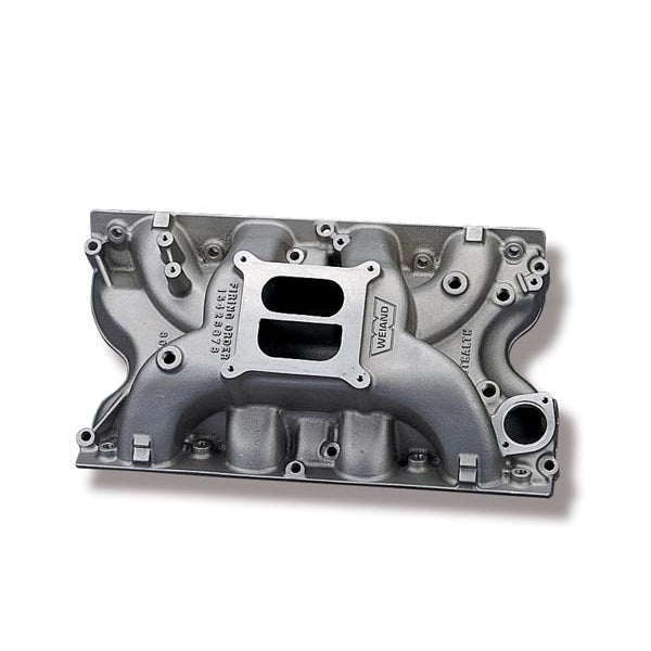 Weiand Stealth Square Bore Dual Plane Intake Manifold - Cobra Jet / Super Cobra Jet - Big Block Ford