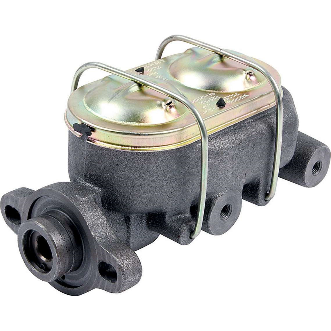 Allstar Performance Corvette Style Cast Iron Master Cylinder - 1" Bore - 3/8" Ports
