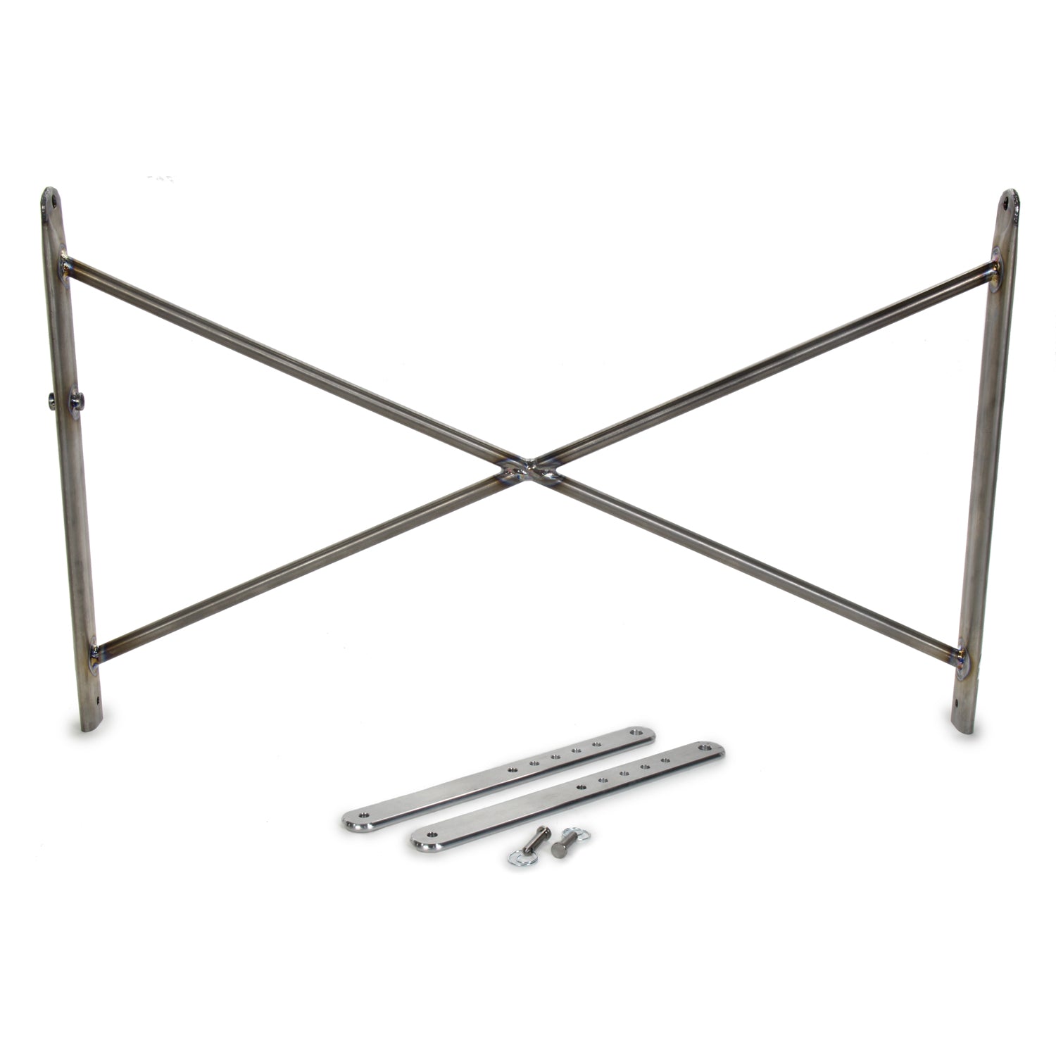 Ti22 Aero Wing Mount - Top Wing Tree - 16" Tall - 26" Wide - Pins/Sliders - Titanium - Ti22 Sprint Car