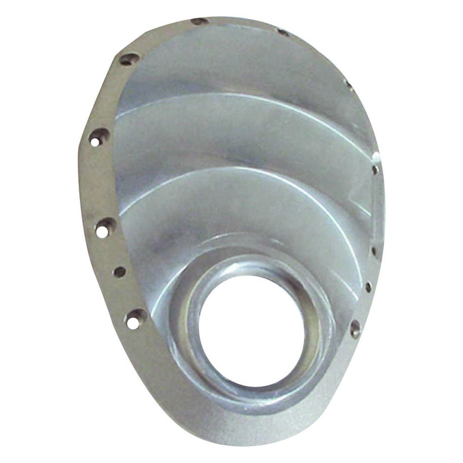 Milodon SB Chevy Aluminum Timing Cover for BB Chevy Snout