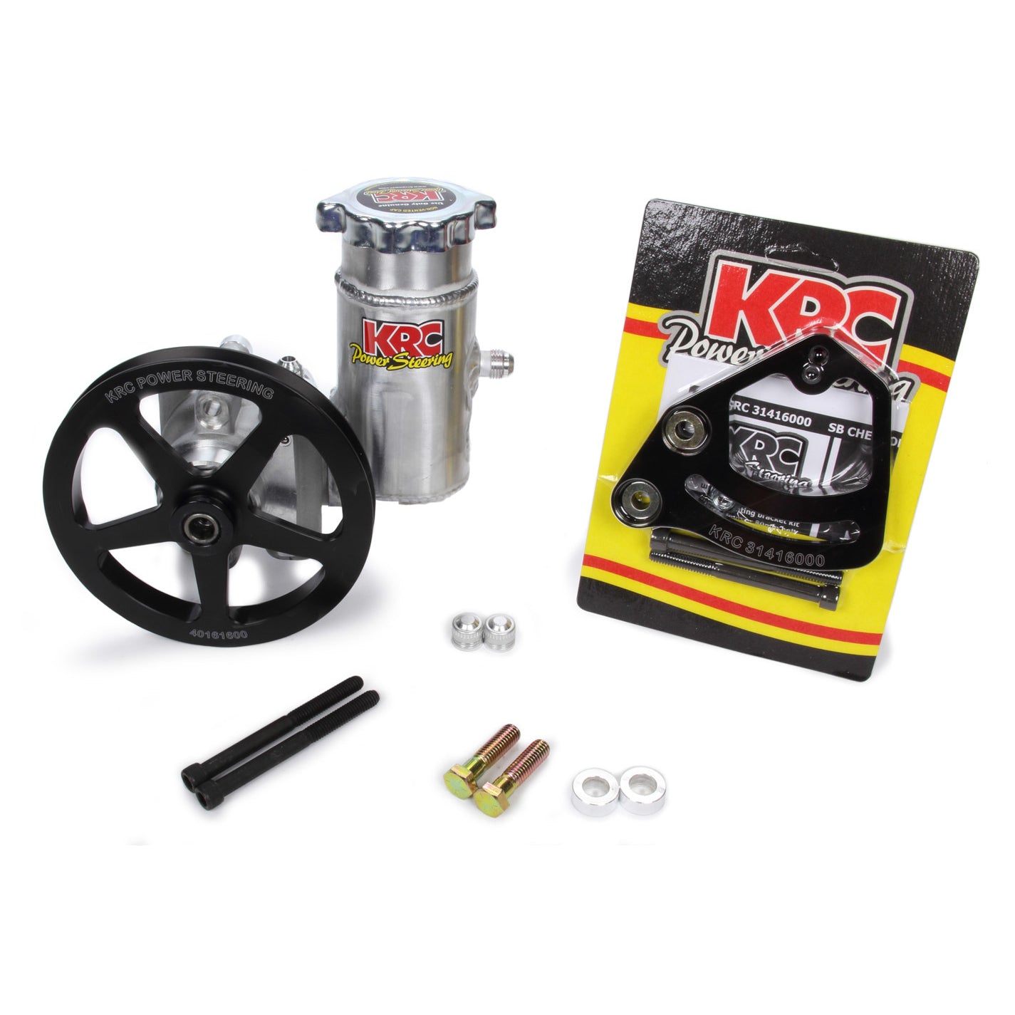 KRC Power Steering Kit SB Chevy Block Mount 6" V-Belt