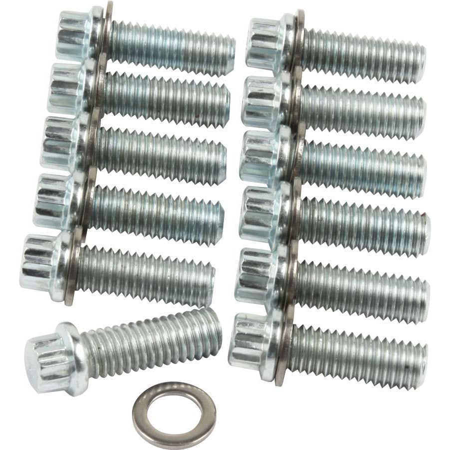 Allstar Performance Intake Manifold Bolt Kit - SB Chevy - 12 Pt - (12 Pack)