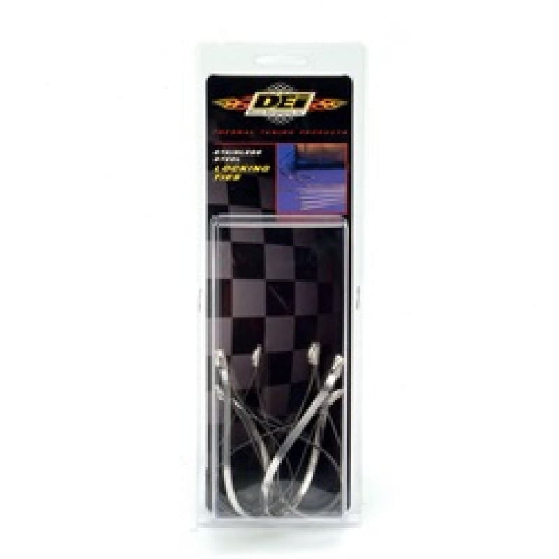 DEI Stainless Steel Locking Ties - 8 - 8 Pack