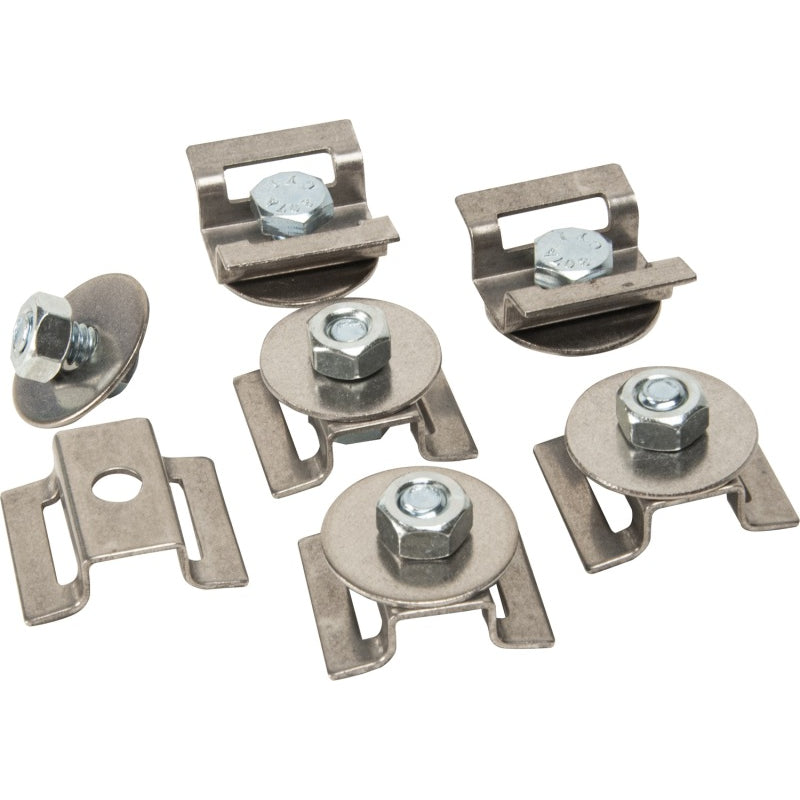 DEI Heat Shield Mounting Kit - 1/2 in Tall - Stainless