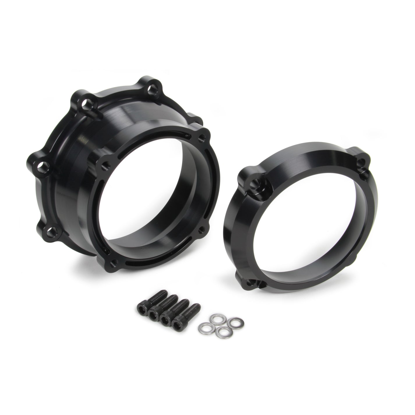 MPD Torque Ball Housing - 4.45" ID - Aluminum - Black Anodize - Sprint Car