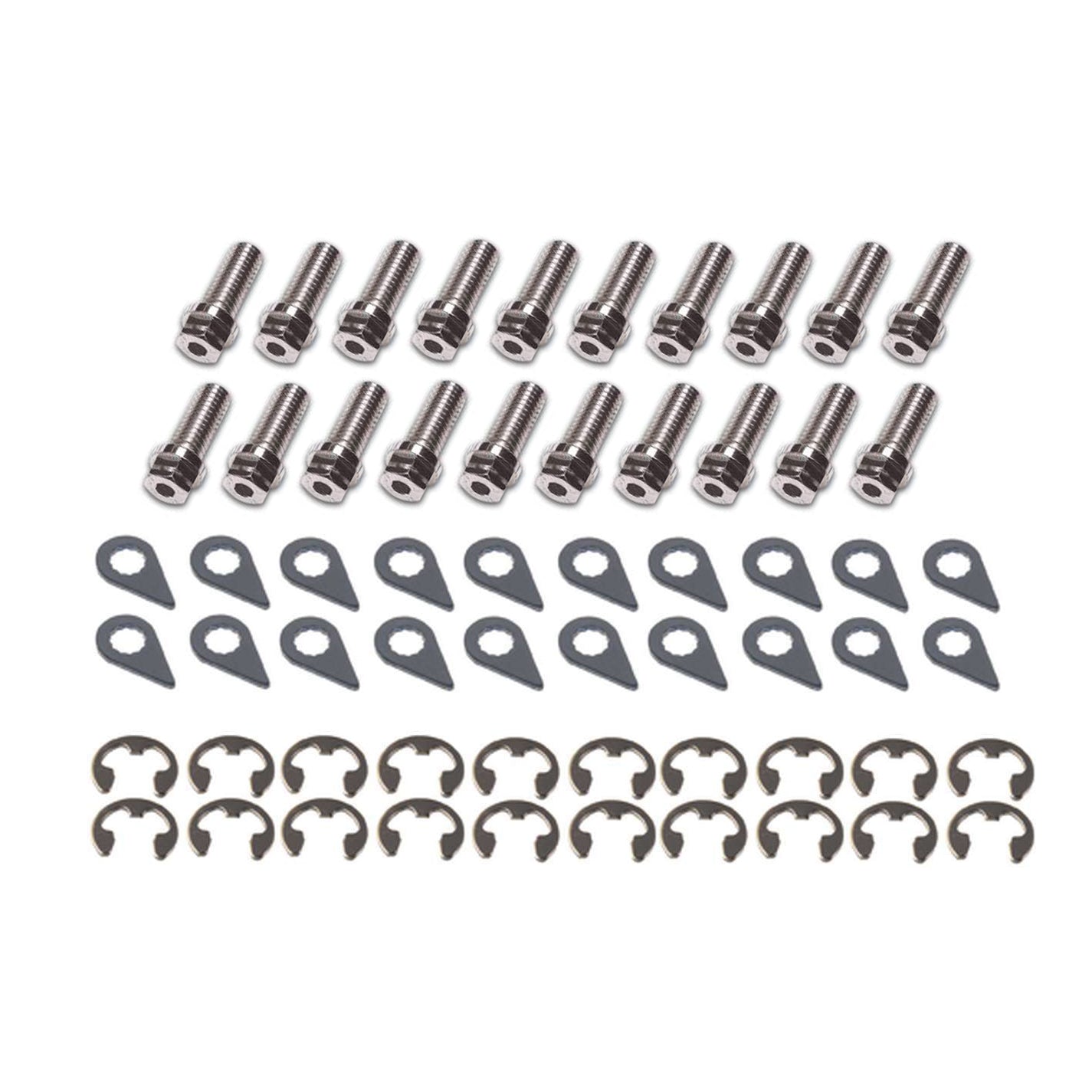 Stage 8 Header Bolt Kit - 6pt. 5/16-18 x 7/8 (20)