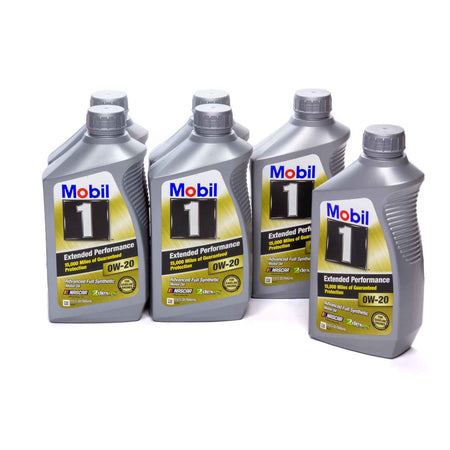 Mobil 1 0w20 EP Oil Case 6x1 Quart Bottle