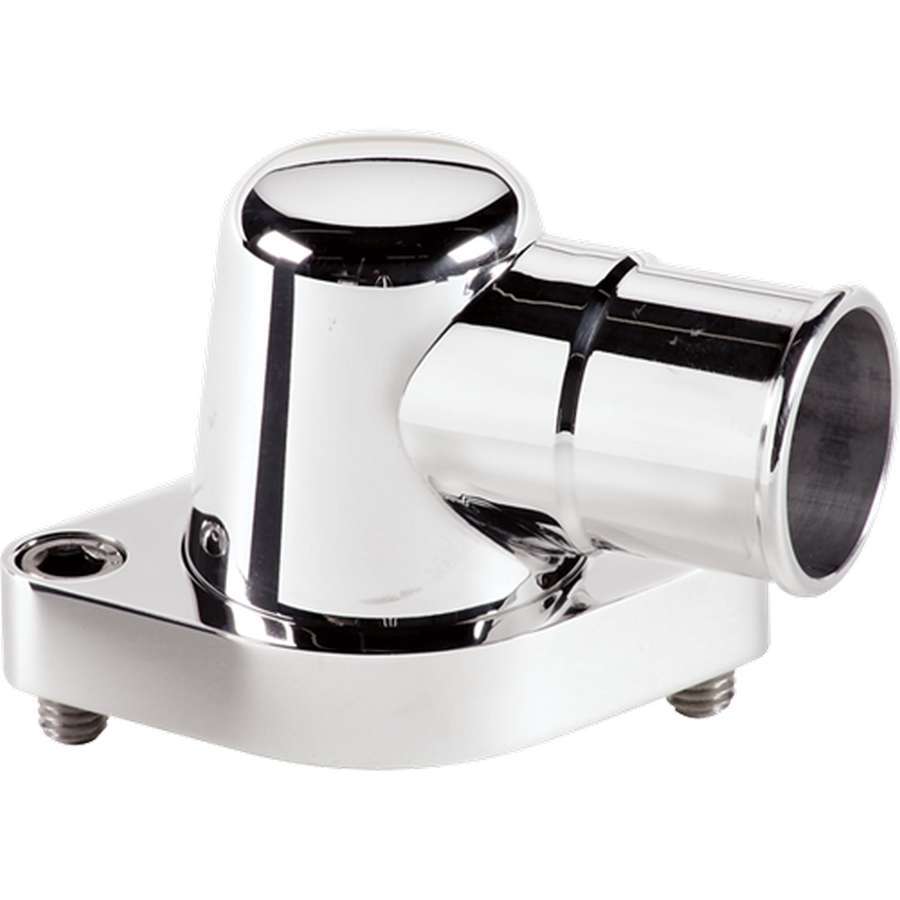 Billet Specialties Polished SB Chevy 90 Degree Thermostat Housing - BB Chevy/SB Chevy