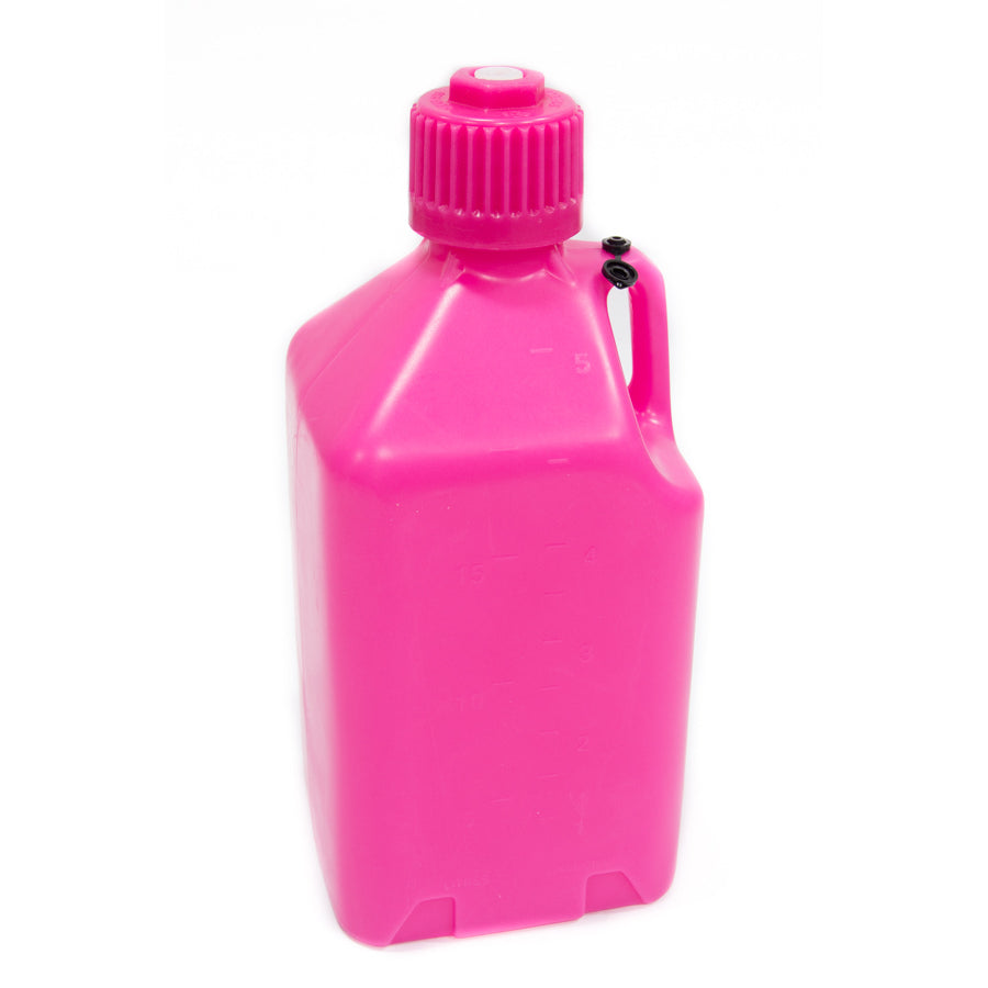 Scribner Plastics 5 Gallon Utility Jug - Glow Pink