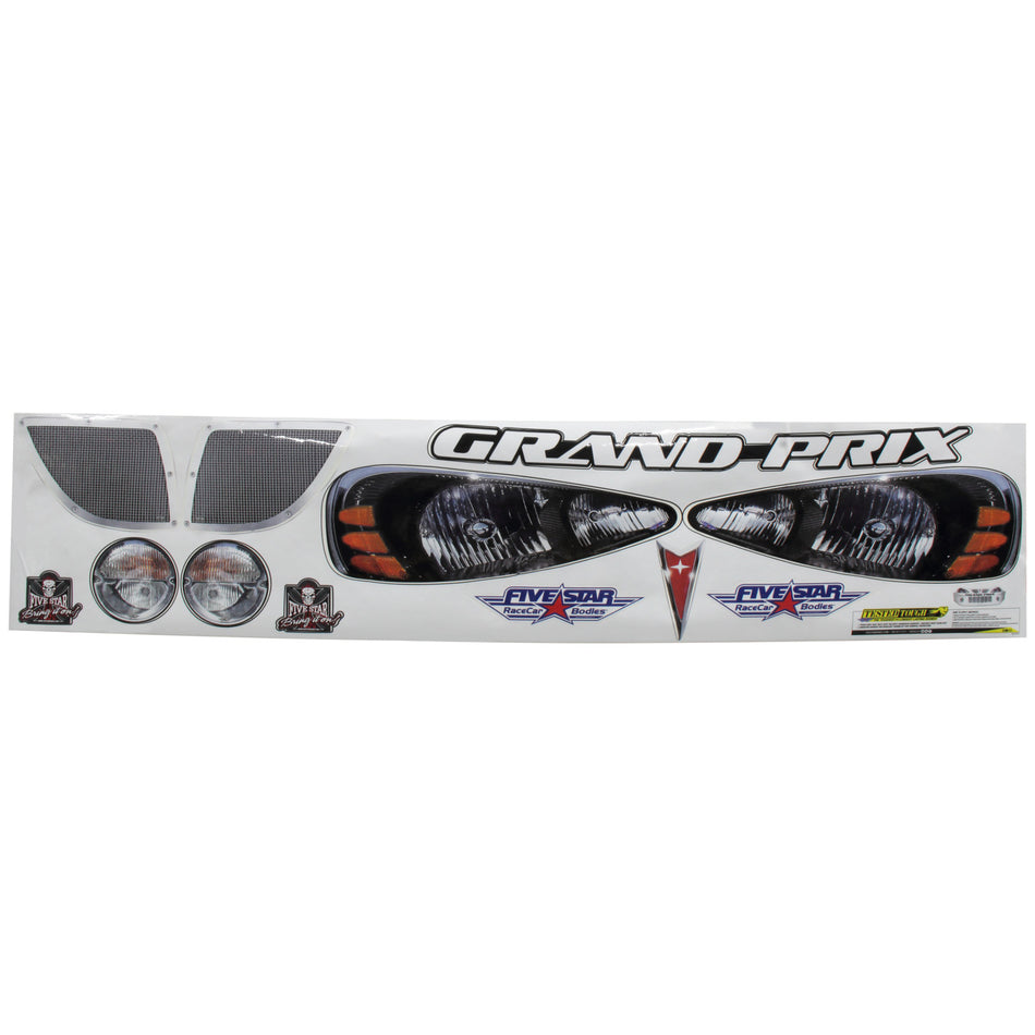 Five Star Nose Only Graphics Kit - 2004 Pontiac Grand Prix