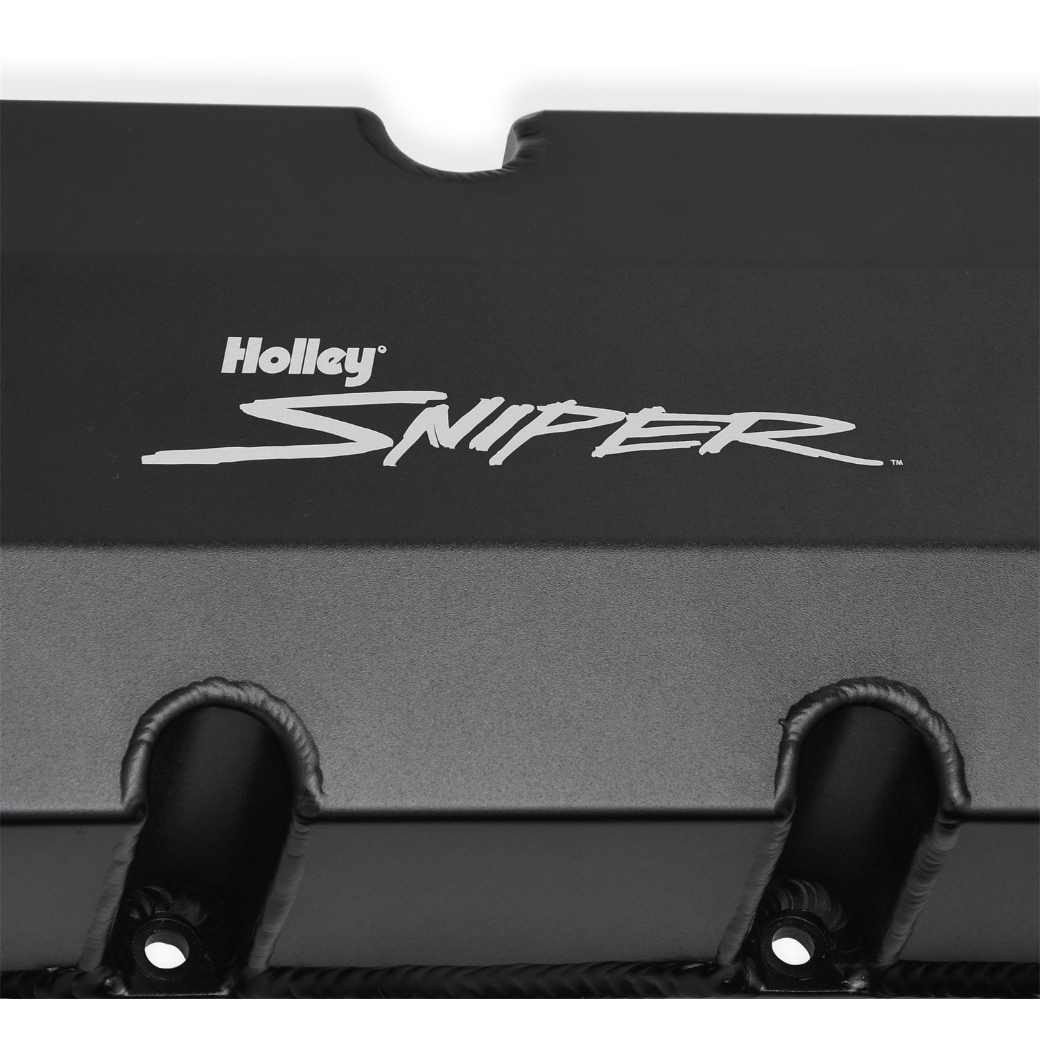 Sniper Fabricated Aluminum Valve Cover - Chevy Big Block - Black Finish