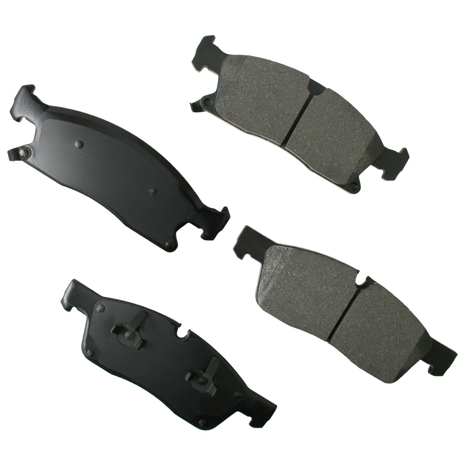 Akebono Brakes ProACT Front Brake Pads - Dodge Midsize SUV 2011-20 - Set of 4 ACT1629A