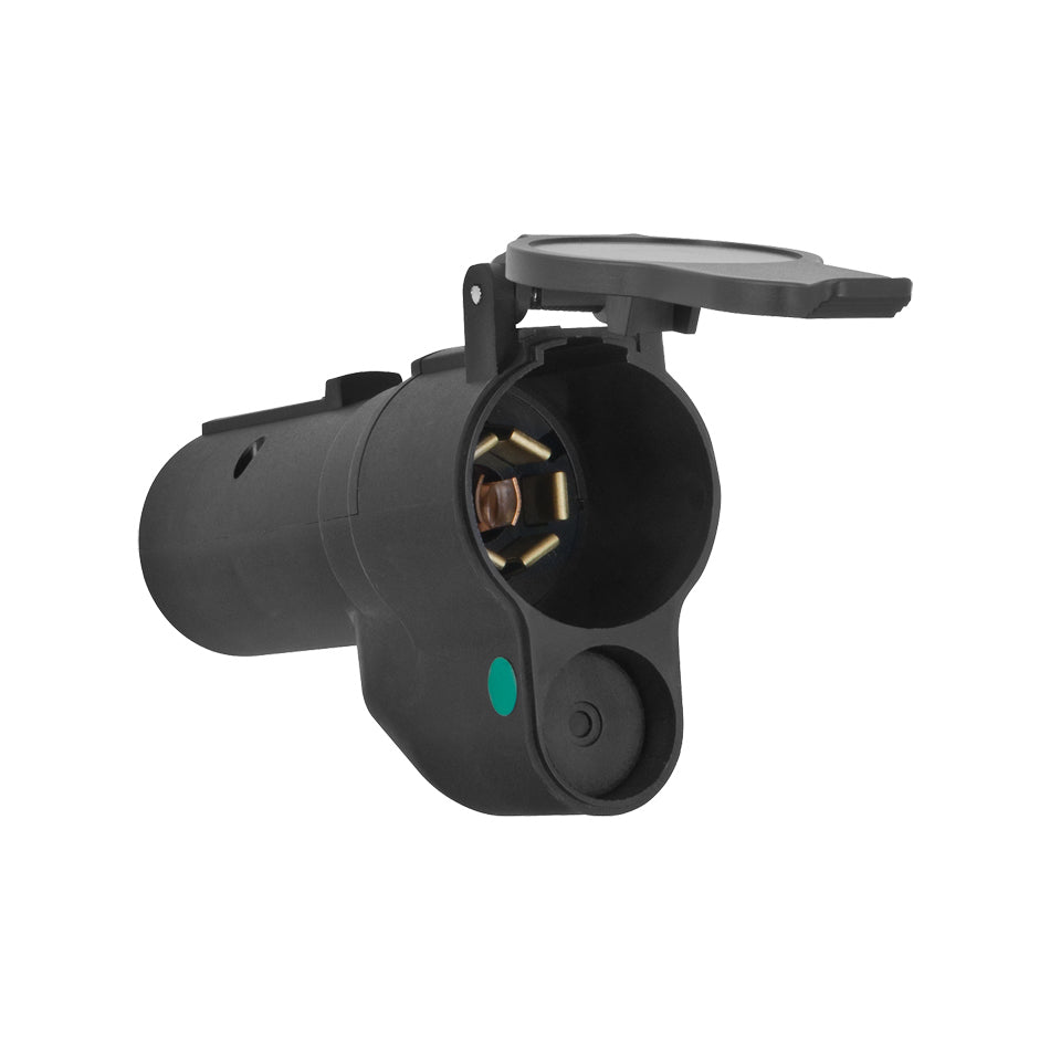 Tow Ready Trailer Plug Adapter - LED Lamp Out By-Pass - Plastic - Black