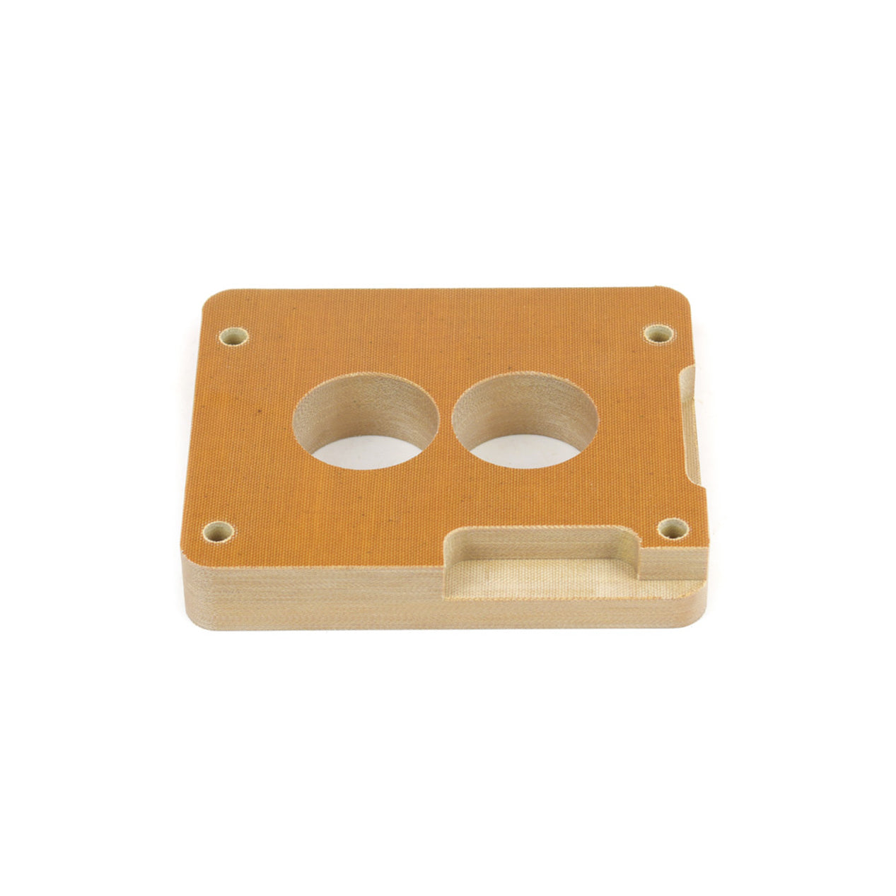 Canton Phenolic 1" Carburetor Spacer - Holley 2 BBL