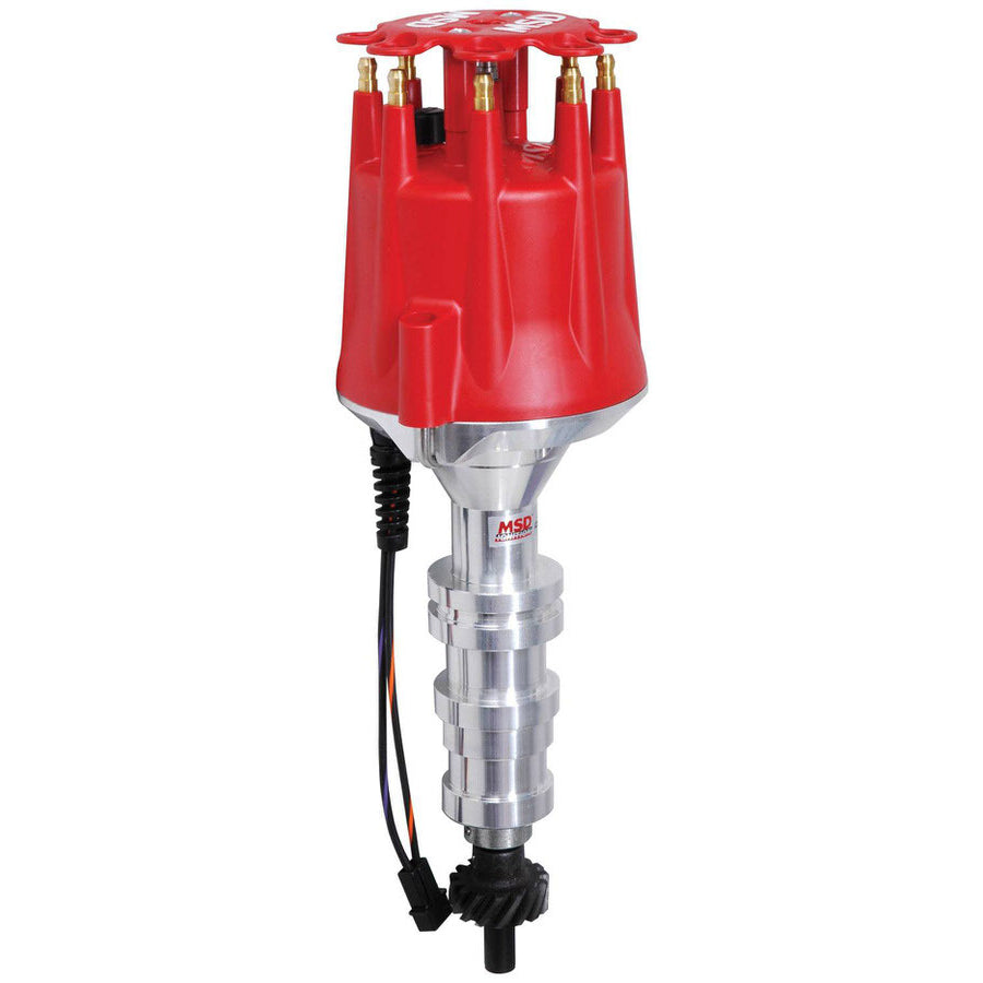 MSD Pro-Billet Ford FE Distributor - Ford 332, 352, 390, 406, 410, 427, 428