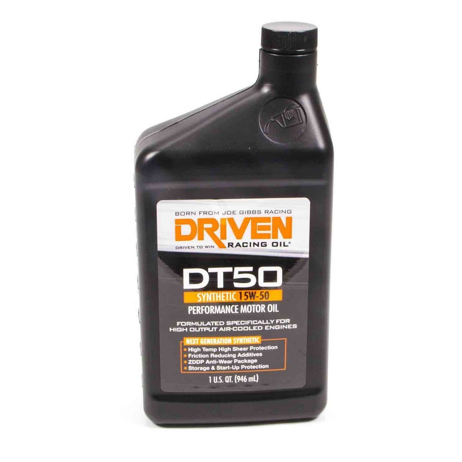 Driven DT50 15W-50 Synthetic Street Performance Oil - 1 Quart Bottle