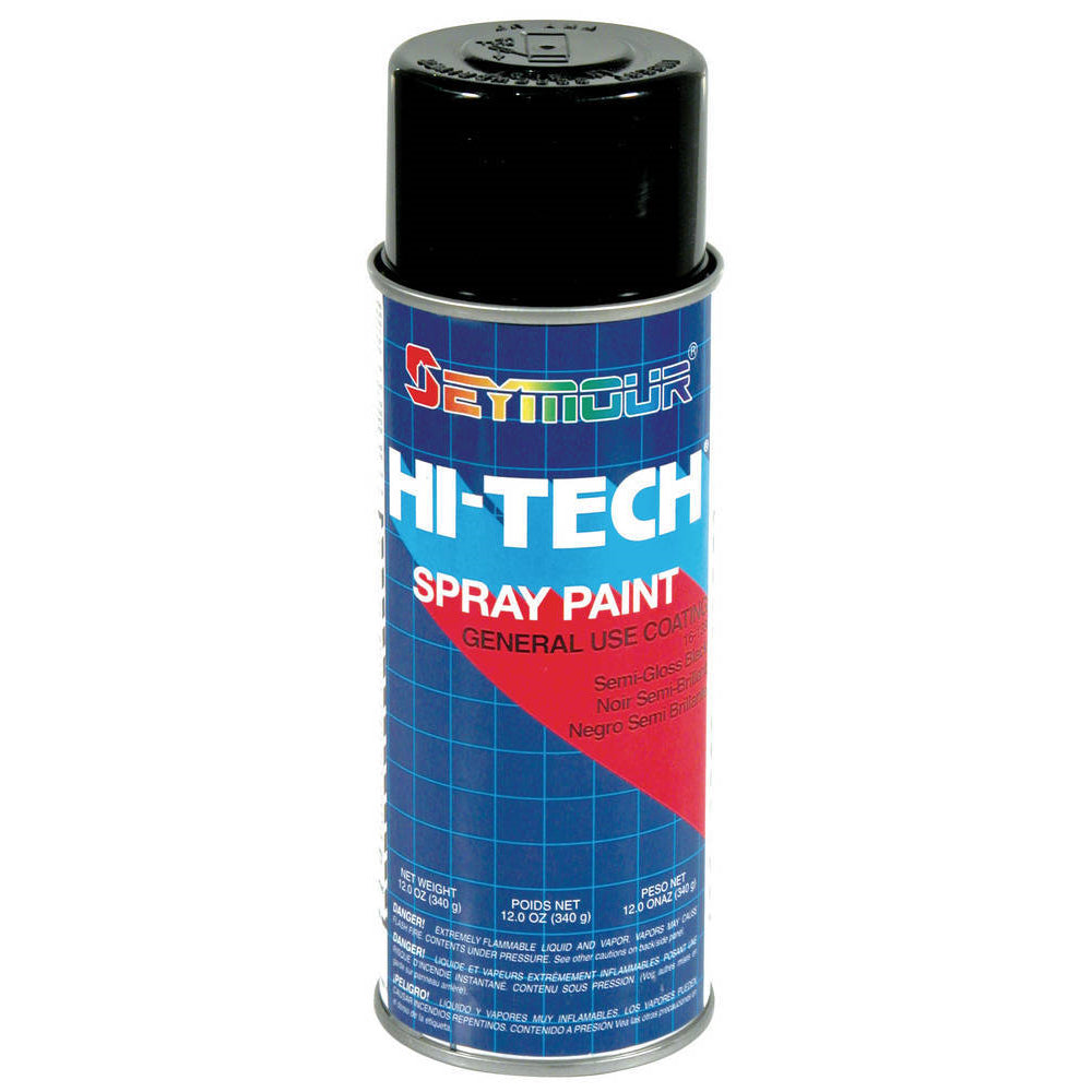 Seymour Hi-Tech Enamels Semi-Gloss Black Paint