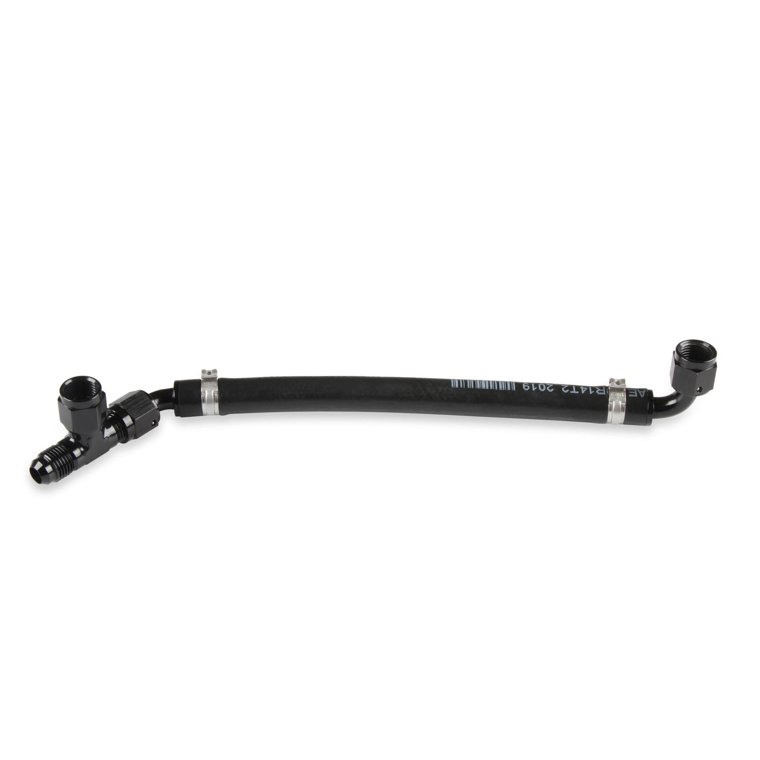 Holley EFI Stealth Fuel Line - 6 AN Braided Stainless - Vapor Guard
