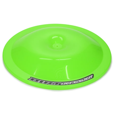 Dirt Defender Air Cleaner Top - Plastic - 14" Diameter - Neon Green