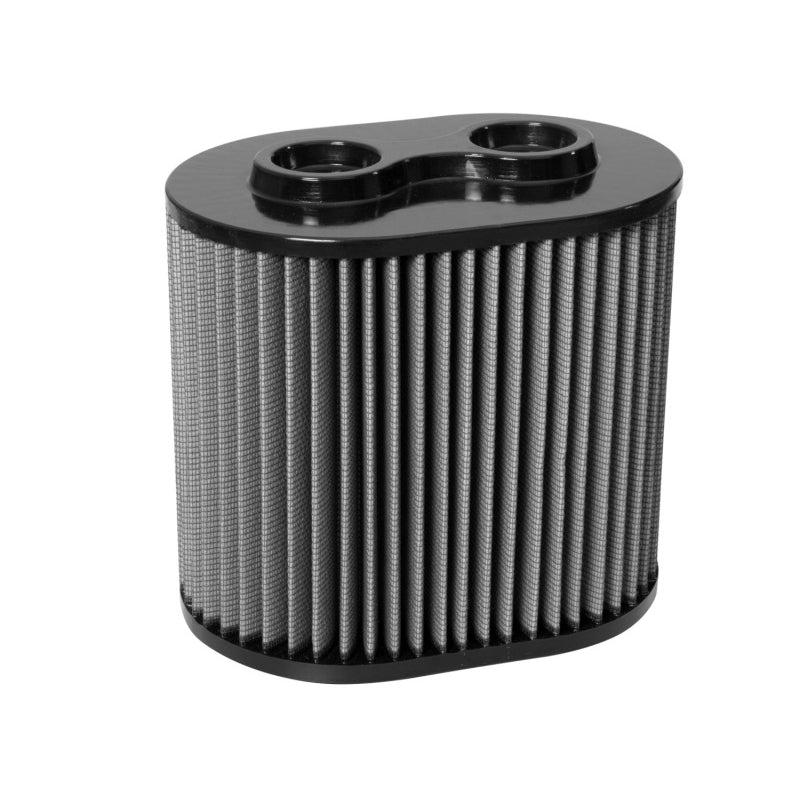 aFe Power Magnum FLOW Pro Dry S Air Filter Element - Oval - Synthetic - White - Ford PowerStroke