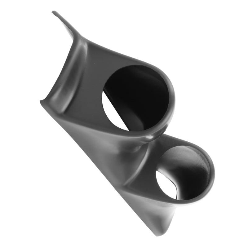 Auto Meter Pillar Gauge Pod - Two 2-1/16 in Diameter Gauges - Black - Chevy Corvette 1984-96