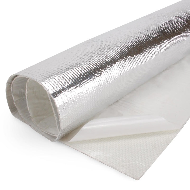 DEI Heat Screen Heat Barrier 36 x 40" Sheet Self Adhesive Backing Aluminized Mylar - Silver