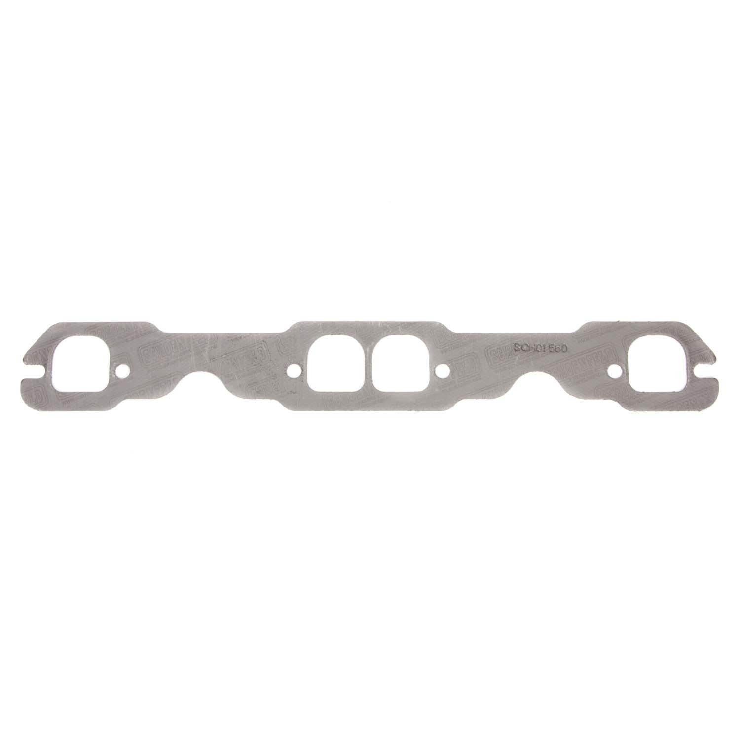 Schoenfeld Header Gasket - SB Chevy Crate Motor - 1-3/4" D Shape Port